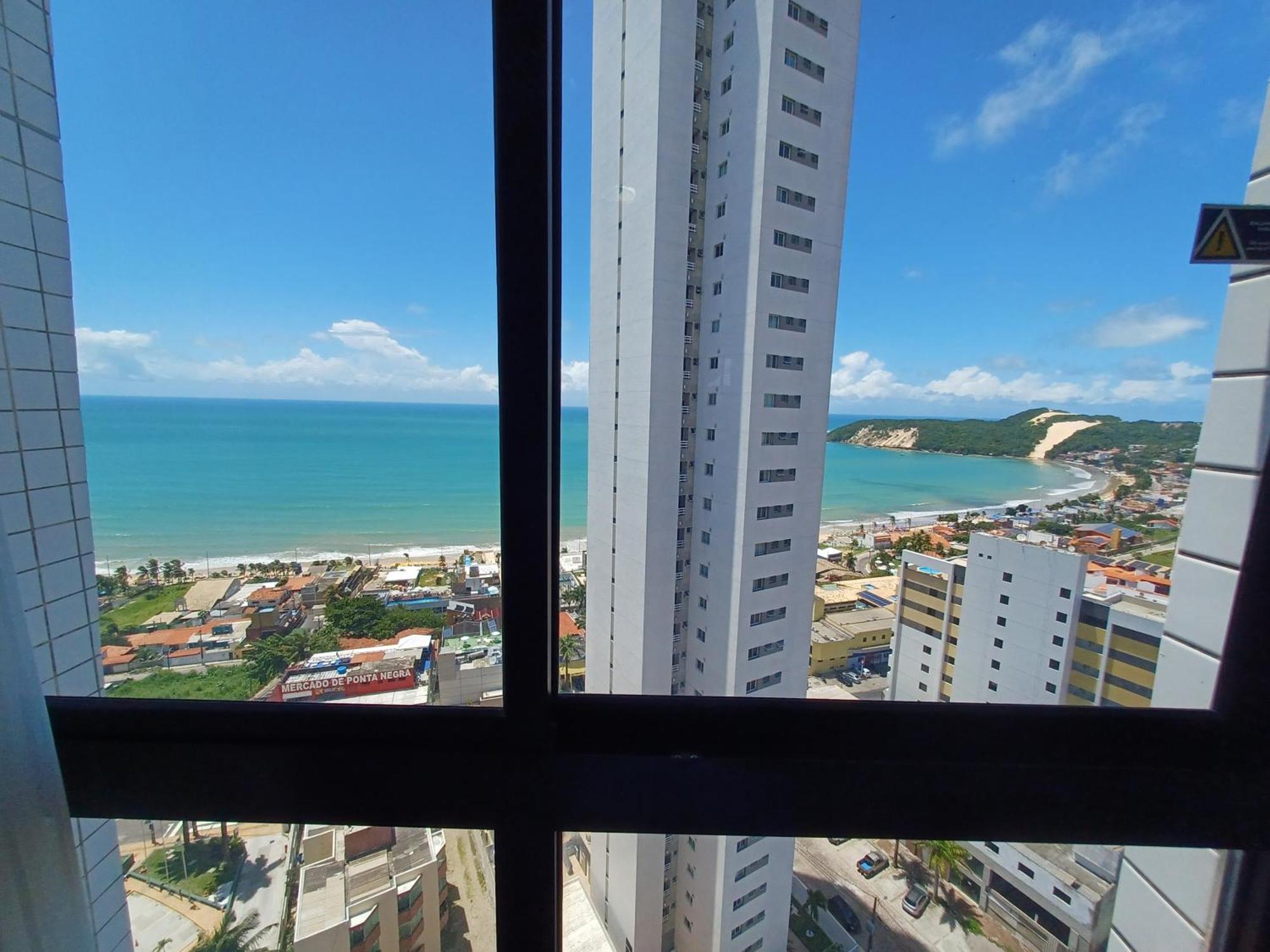 Ponta Negra Flats Confort Accommodations Vista Para O Mar ناتال الغرفة الصورة
